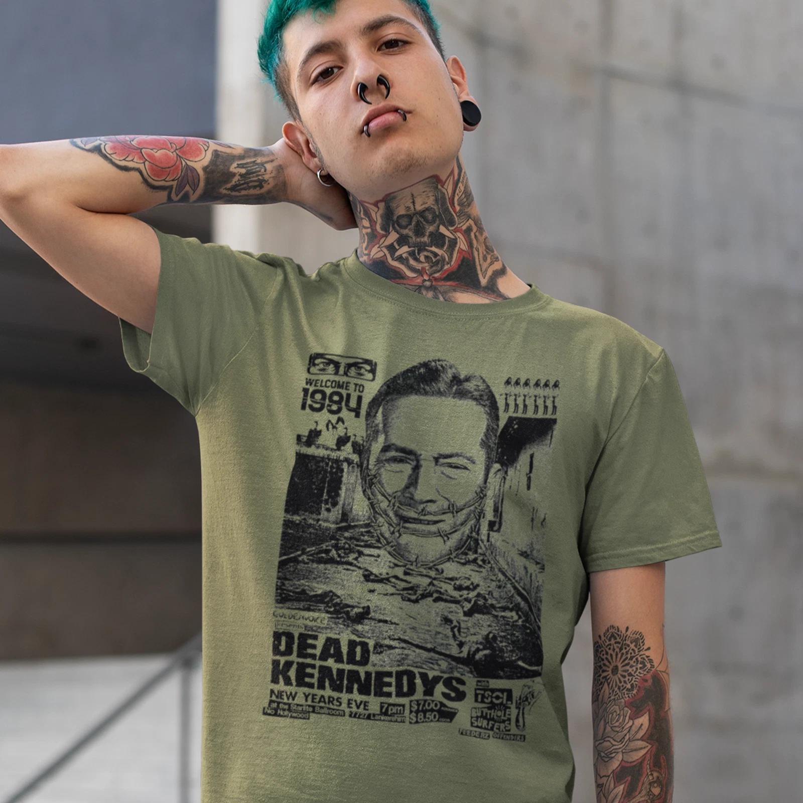 Dead Kennedys Punk Rock Poster T-Shirt | Band Tee XL