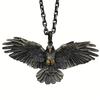 Falke Halskette Adler Ausbreitende Flügel Neues Zubehör Anhänger Trend Hip Hop Hüpfend Herren und Damen Retro
