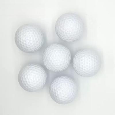Golf Zweischichtiger Übungsball Sarin Ball Gummiball Golf Zweischichtiger Übungsball