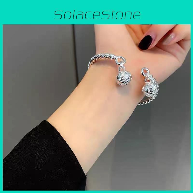 Bell Alloy Fashionable Bracelet For Women Unique Geometric Design 2024 Summer