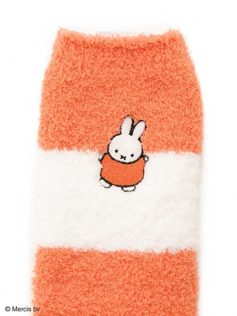 Gelato Pique DickBruna Baby Moko Striped Socks PWGS244515 ORG Women's