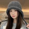 Autumn and Winter New Solid Color Knitted Wool Hat Women's Outdoor Cold and Warm Pullover Hat Tide
