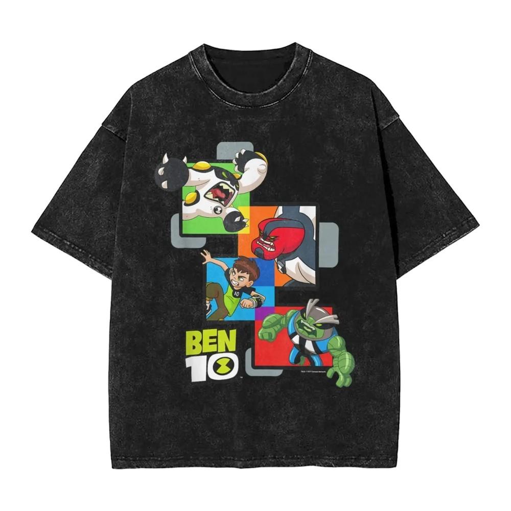 Ben Cotton TShirt Graphic Print Ben Ten Alien Cotton Tee