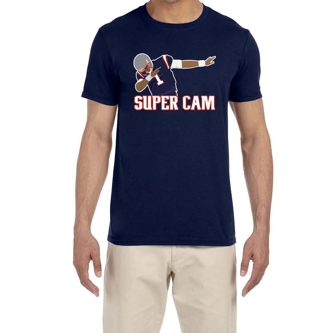 New England Patriots Cam Newton Super Cam T-Shirt XL