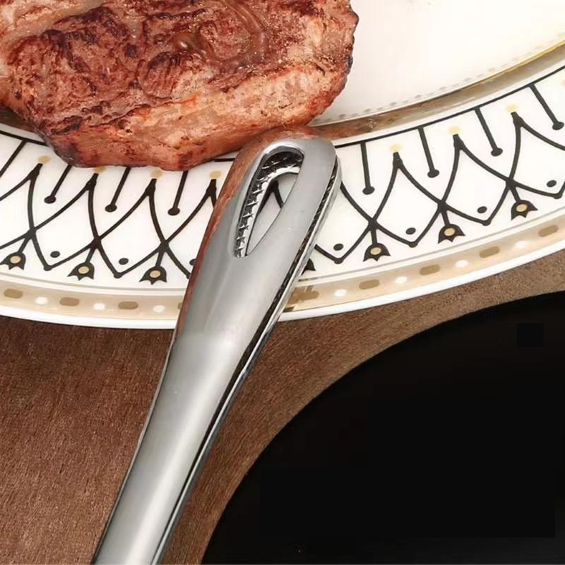 304Stainless Steel Barbecue Tongs 24cm/28cm Cooking Tongs Long Handle Suitable for Cooking People and BBQ Enthusiasts