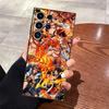One Piece Luffy Ace Black Soft Phone Cover Case for Samsung Galaxy S25 Edge S21 FE S24 Plus S20 S23 Ultra