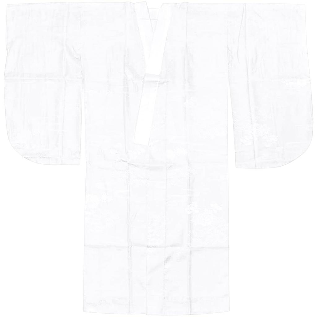 Long Undergarment with [KYOETSU] [Kyoetsu] Undergarment, Two-shaku Sleeve, Long-sleeved, Washable, Half-collar, Collarless, Women's (no Collarless,