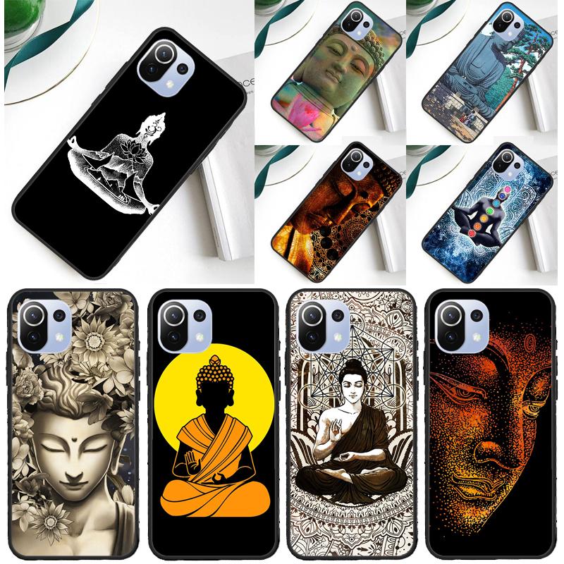 Mandala Buddha Cover For Xiaomi 14 Ultra 13 11T 12T 13T 14T Pro POCO X6 X7 Pro X3 X5 F3 F5 F6 M6 Pro Case