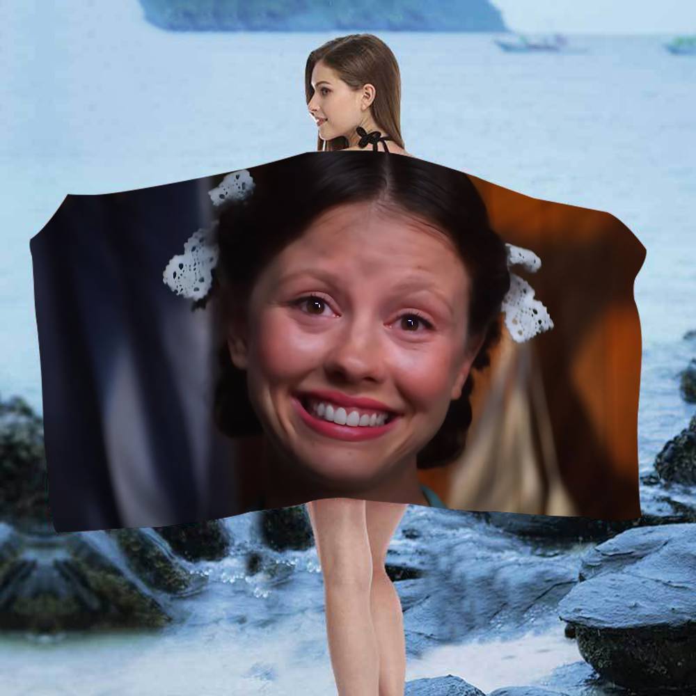 Drama Movie P-Pearl Bath Towel Microfiber Soft Water Absorbing Breathable For Girl Kids Decorative Cartoon Beach Towel