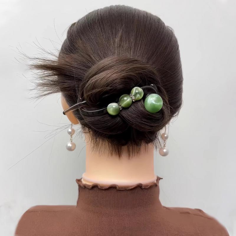 Elegant High-End Twist Hair Clip for Thick Hair