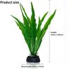 1pc Realistic Artificial Water Grass 18cm 7.08inch Aquarium Decor- Simulated Plant Decoration Ornament