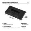 AABBD1 Car Sun Visor Leather Tissue Box Storage Tissue Bag Accessories For Volvo V50 S60 XC60 S40 XC40 XC90 V60 S80 S90 V70 XC70