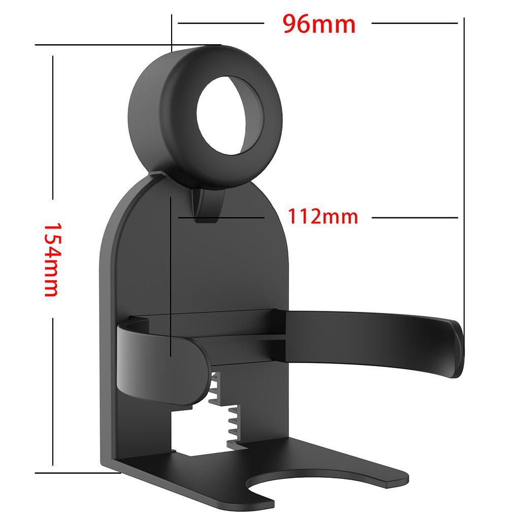 Black Wall Mount Holder Stand for Google Nest WiFi Router Point 2nd Generation Stylish and Practical