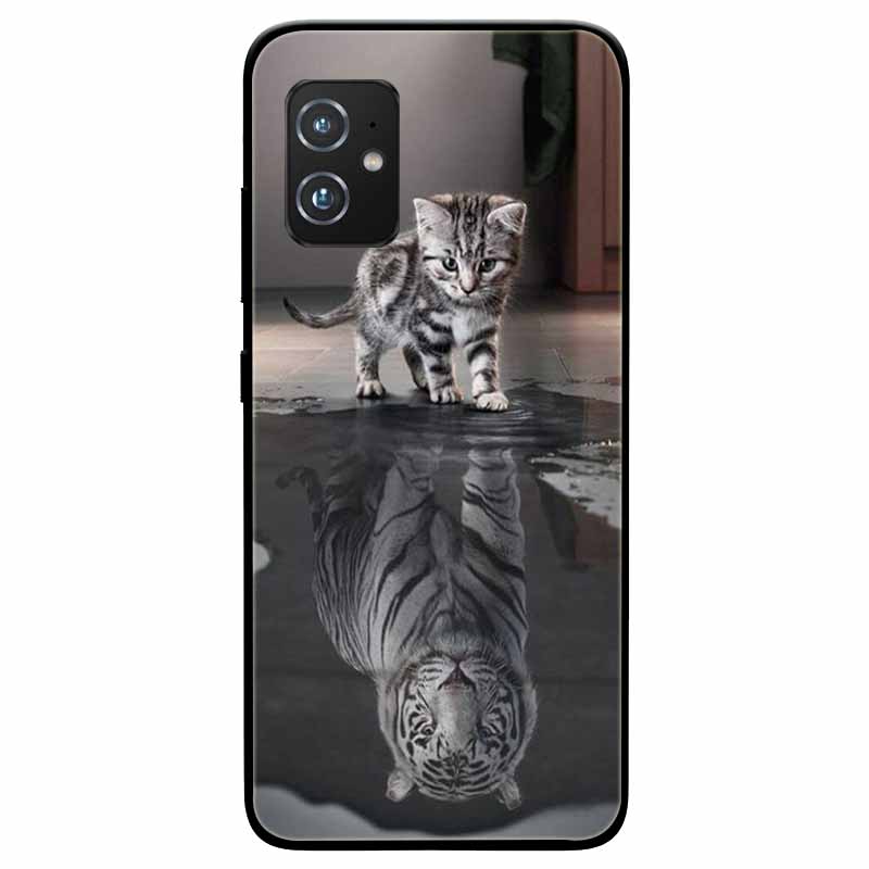 Black Silicone Case For Asus Zenfone 8 ZS590KS Case Soft Back Cover Coque For Asus Zenfone 8 ZS590KS Phone Case Zenfone8 Funda