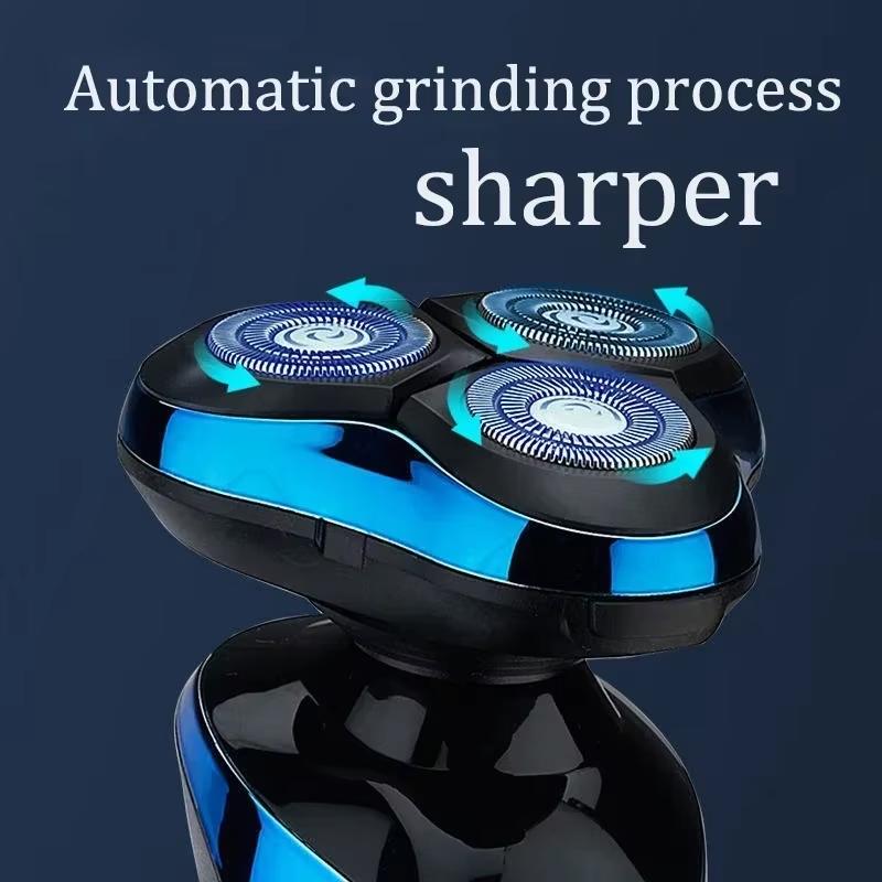 Electric Shaver 4D For Men Electric Hair Clipper USB Rechargeable Professional Portable Hair Trimmer Hair Cutter Wet-Dry Use