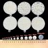 Straight-Hole White Imitation Pearl Beads, Shoe, Bag, Clothing Decoration Accessories,DIY Handmade Bead Jewelry Materials