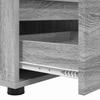 TV Stand Grey Sonoma 100 x 48 x 43 cm Particleboard