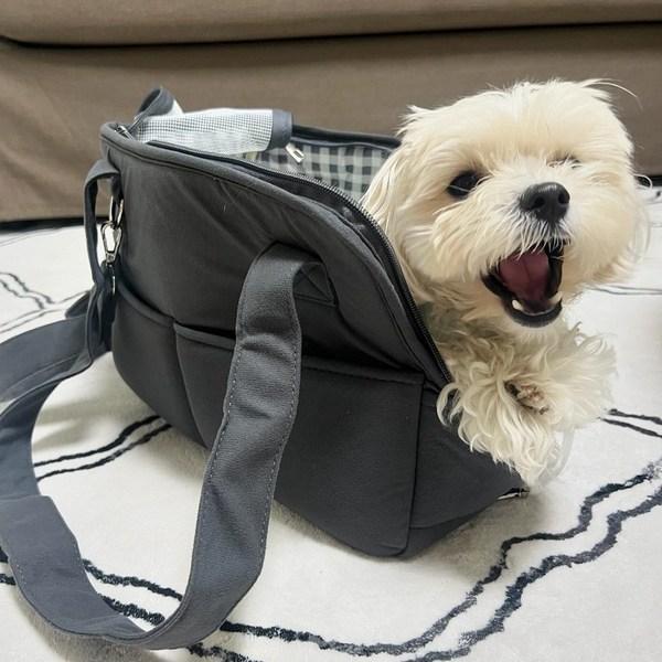 Dog Farm Eco-friendly Dog Mobile Walking Bag Slingback Carrier, Korean Pet Shampoo