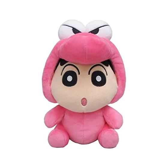 Sanei Boeki Crayon Shin-chan Transformation Shin-chan Waniyama-san Ver. (S) W12D16H20cm Stuffed Toy SN41