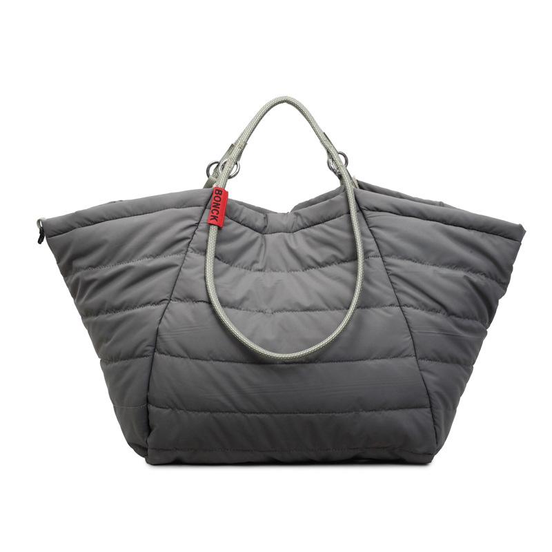 Transformable Minimalist Large Outdoor Tote Bag - Lightweight, High Capacity Shoulder Handbag for Commute & Storage