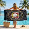Bayer Leverkusen Football Beach Towel Soft Microfiber Summer Towel Quick Dry Absorbent Towel for Beach Swimming Pool Travel