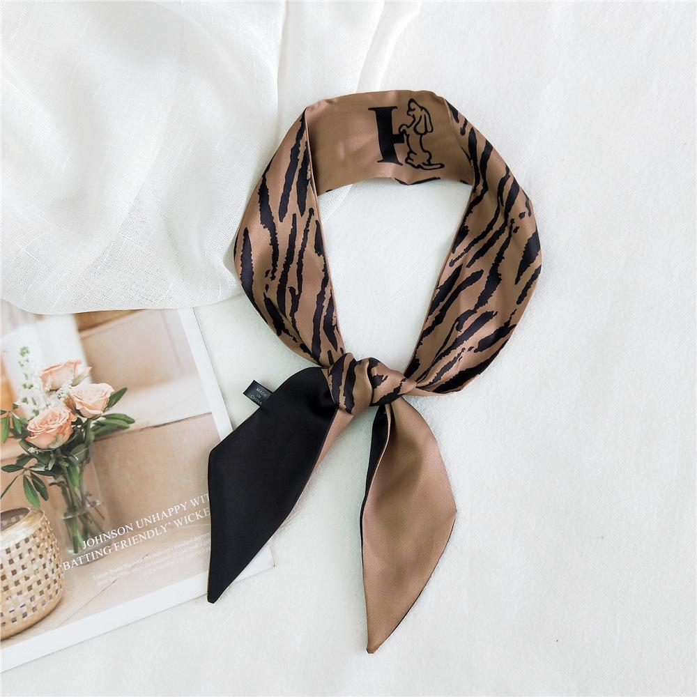 New Scarves Silk Scarves Women'S Spring And Autumn Season Long Decorative Professional Scarves Summer Thin Styles Paired With Shirts Stylish