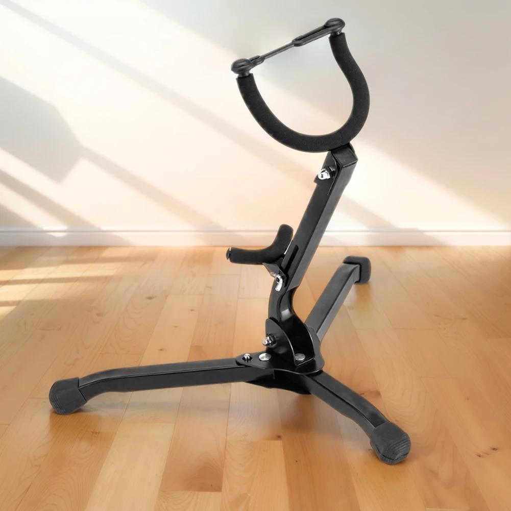 Alto Tenor Saxophone Stand Metal Folding Saxophone Stand Adjustable Professional Sax Rack Wind Instrument Accessories