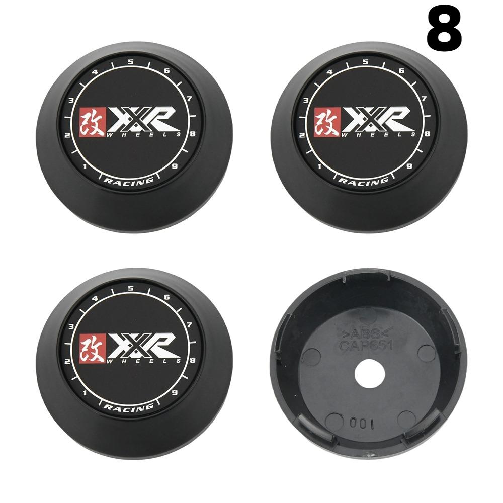 1Set/4PCS 65MM & 68MM Cap For Rims SSR XXR Emblem Wheel Center Cap Sport Car Logo Wheel Cover Hub Caps