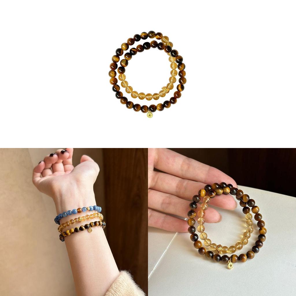 Ethnic Style Geometric Crystal Beaded Bracelet For Women Handmade Jewelry Gift