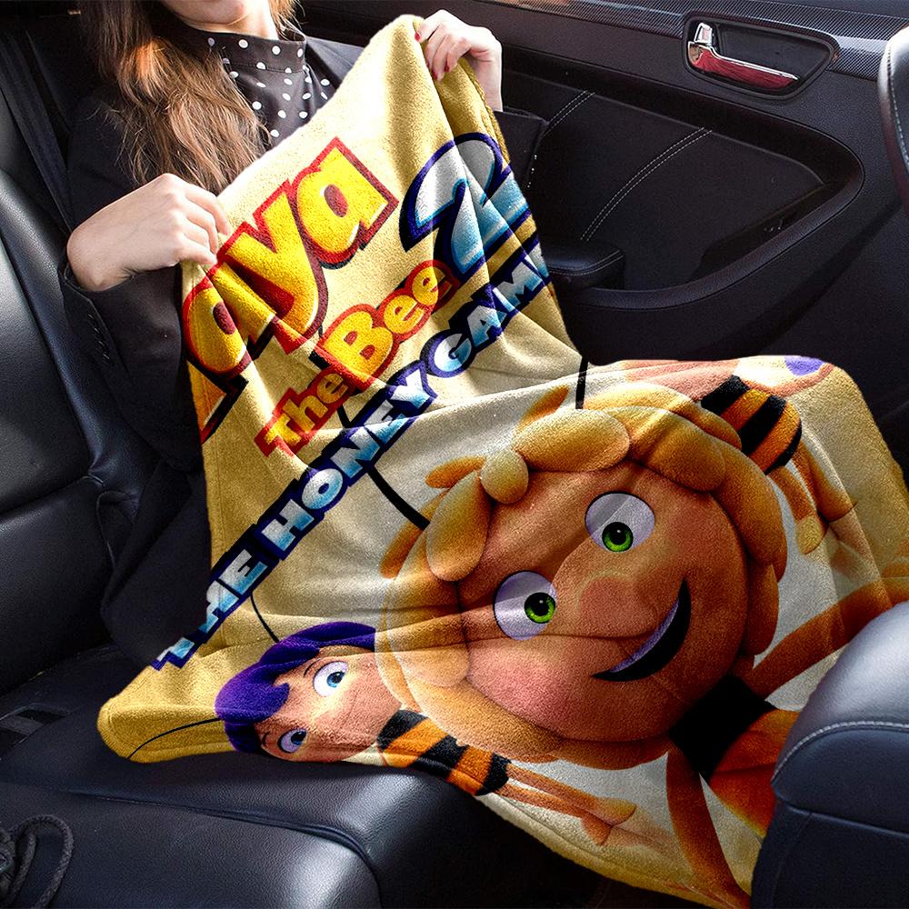 Maya Bee Blanket, High quality Comfortable for All Seasons, Home Decor, Warmth and Comfort