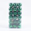 36pcs Xmas Hanging Christmas Tree Balls Ornaments Plastic Shatterproof Holiday Party Decoration Indoor Outdoor