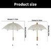 Lace Parasol Elegant Lace Umbrella for Outdoor Party Photo Props Decorative Parasol Lacework Umbrella for Garden