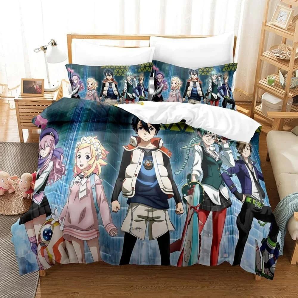 3D Print Anime Is the Order a Rabbit Bedding Set Single Twin Full Queen King Size Bed Set Adult Kid Bedroom Duvet Cover Sets