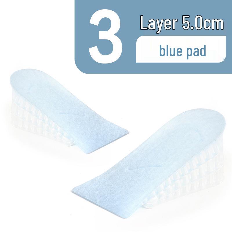 Height Boosting Shock Absorbing Insoles for Sports & Casual Shoes, Unisex