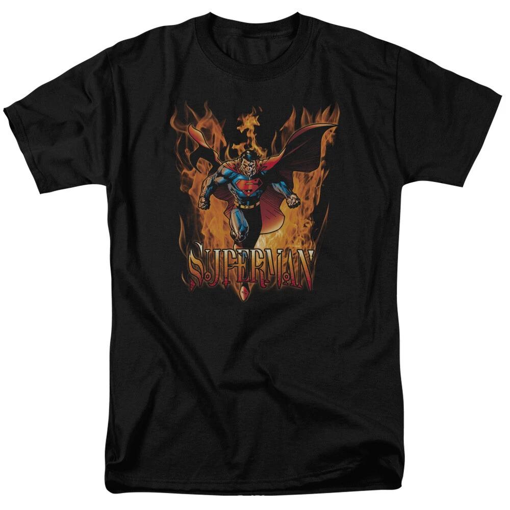 

Superman Through The Fire T-Shirt - Regular or Tank - to 6X S