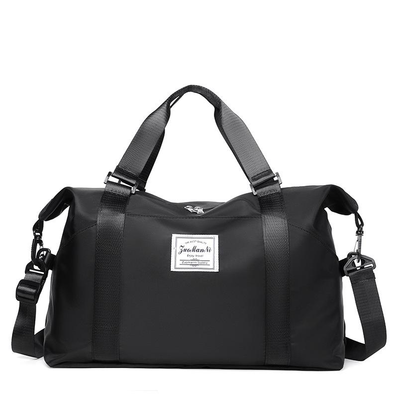 Shoulder hand-held travel bag Women's wet and dry separation Sports Yoga Fitness bag Large capacity storage Luggage bag