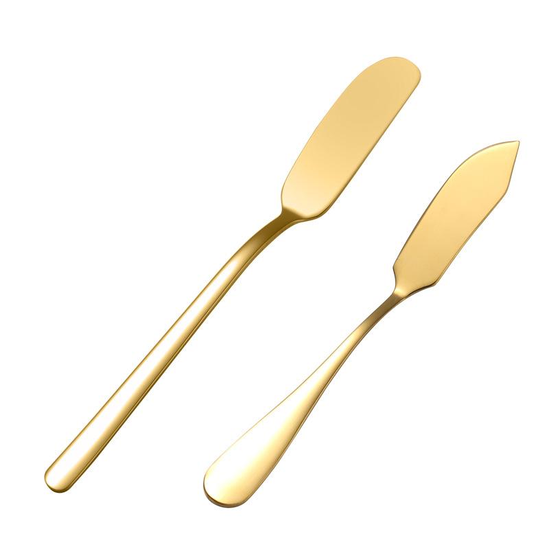 Stainless Steel Butter Spatula Cheese Dessert Jam Spatulas Cream Cutlery Marmalade Toast Bread Spatulas Butter Spreader