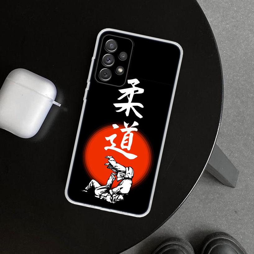 Judo Jiu Jitsu BJJ Brasilianische Handyhülle für Samsung Galaxy A12 A22 A32 A52 A72 A02S A51 A50S A31 A20S A10S Note 20 Ultra 1