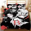 3D Kreslený Set Povlaku na Přikrývku Bungo Stray Dogs Příběhy Ztracených Ložní Sety Přikrývka Povlak na Přikrývku Povlak na Polštář Pro Domácí Textil