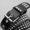 Rivet Heavy Metal Belt for Men and Women Punk Nightclub Rock Style Belt Cowboy Fashion Decoration Women's Belt Creativity