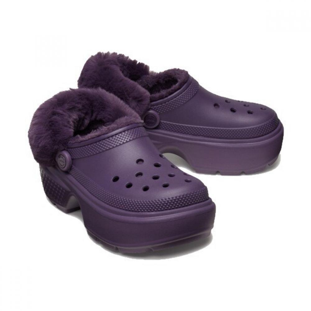 

CrocS Women S ShoeS Stomp Line clogS Dark iriS 208546 5aS Dark iris/M4W6(230mm)