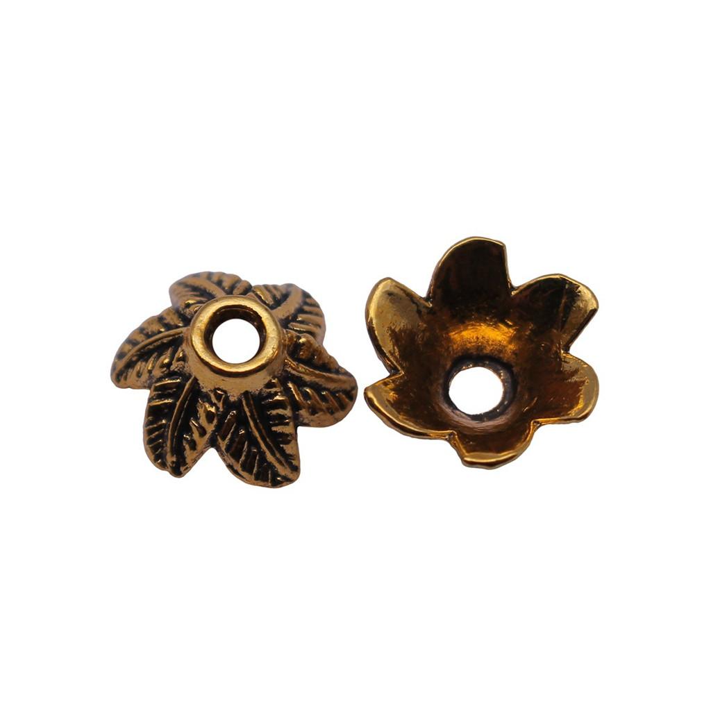 Flower Bead Cap Spacer Findings Ornate Covers For DIY Jewelry Making Materials
