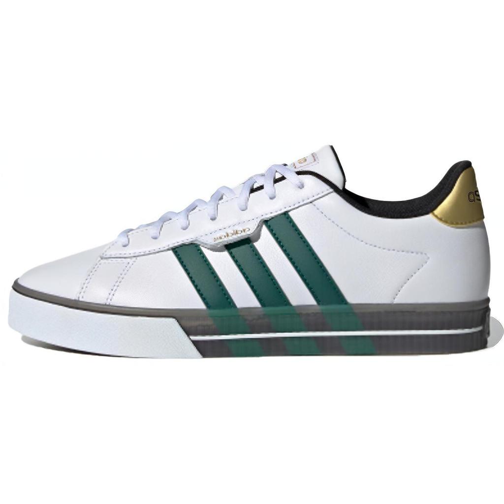 Adidas Neo Daily 3.0 Shoes White/Green/Golden H01206