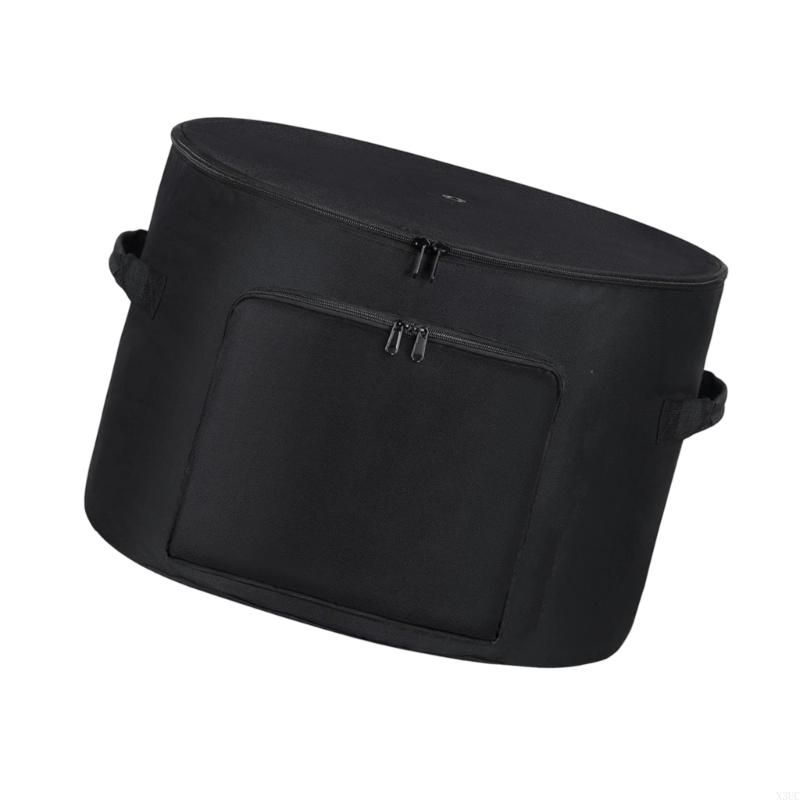 

Portable Zippered Garden Hose Storage Bag Durable Fabric Organizers For Outdoor Tools X3UC CN