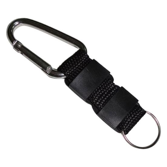 Outdoor Camping Hiking Survival Buckle Keychain Compass Thermometer Carabiner Latch Hooks