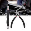 Electrical Disconnect Pliers 60 degrees  Bend Carbon Steel Fuel Line Hose Pliers with Double Ended Terminal Separator Removal Tool