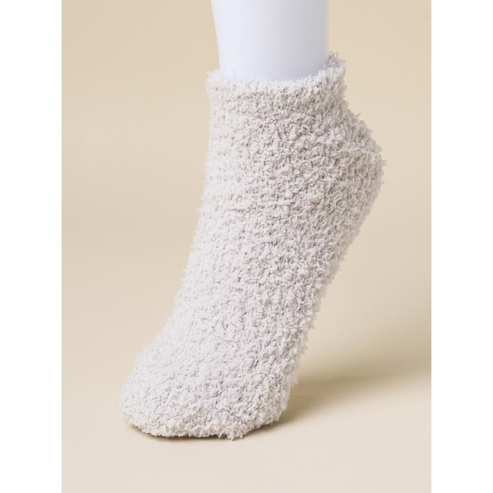 DaiSo Women S Solid Ankle Sleep SockS Grey