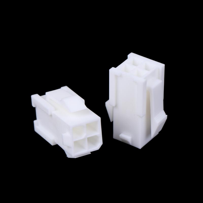 Molex 3901 2046 Housing Mini Fit Jr 4Pin 4.20Mm Pitch Wire To Board Shell For Industrial Electronic Wiring