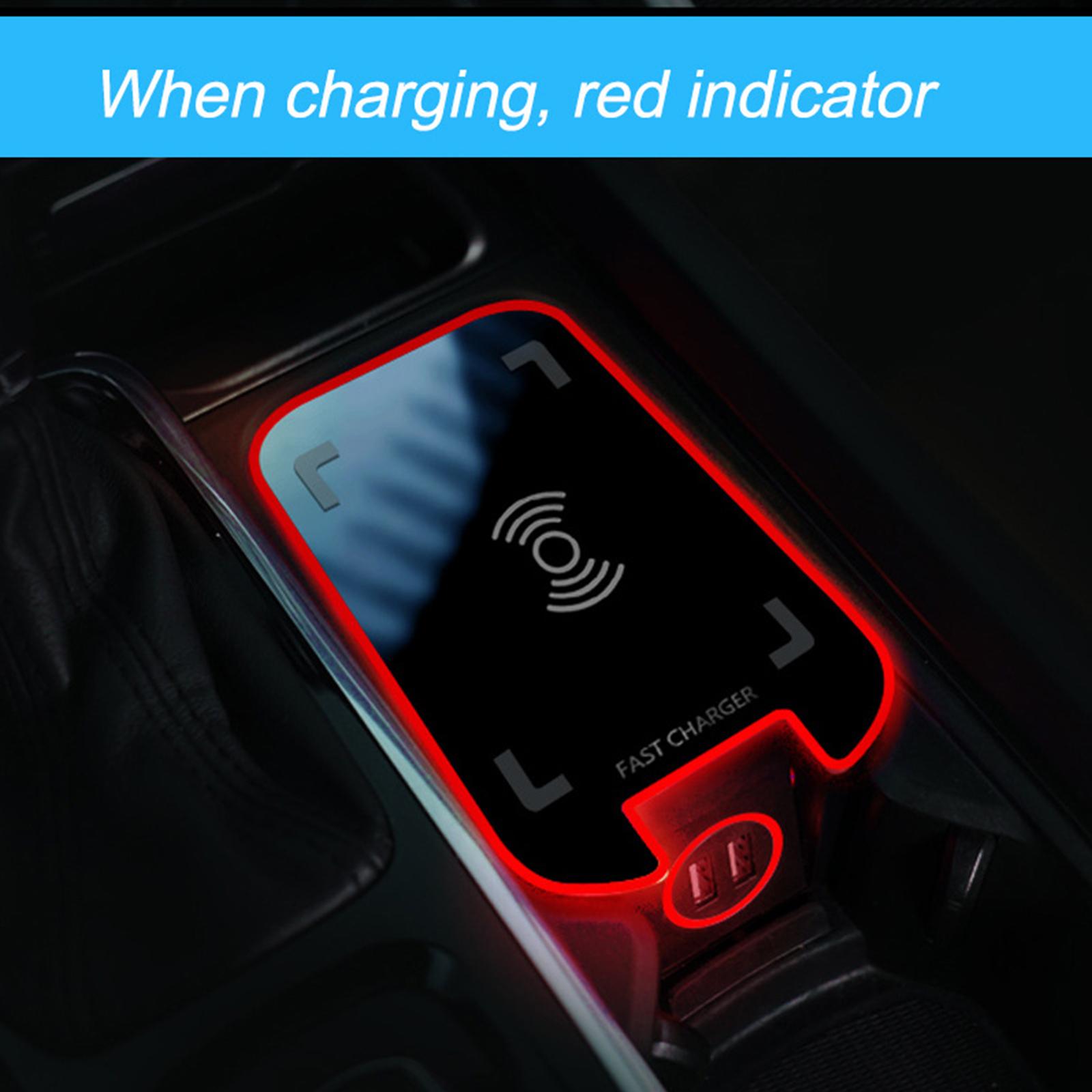 

Cellphone Charging Holder 15W Car Charging Holder Wireless Charging Plate for XC60 XC90 S90 V90 Car Charging Station 1