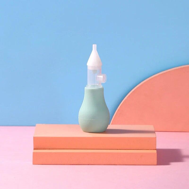 

Очиститель носа для младенцев, детский назальный аспиратор, профессиональный шприц, ирригатор для носа, детский инструмент для промывания носа, подарки, новый зелёный